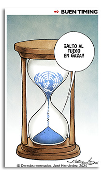 Buen timing